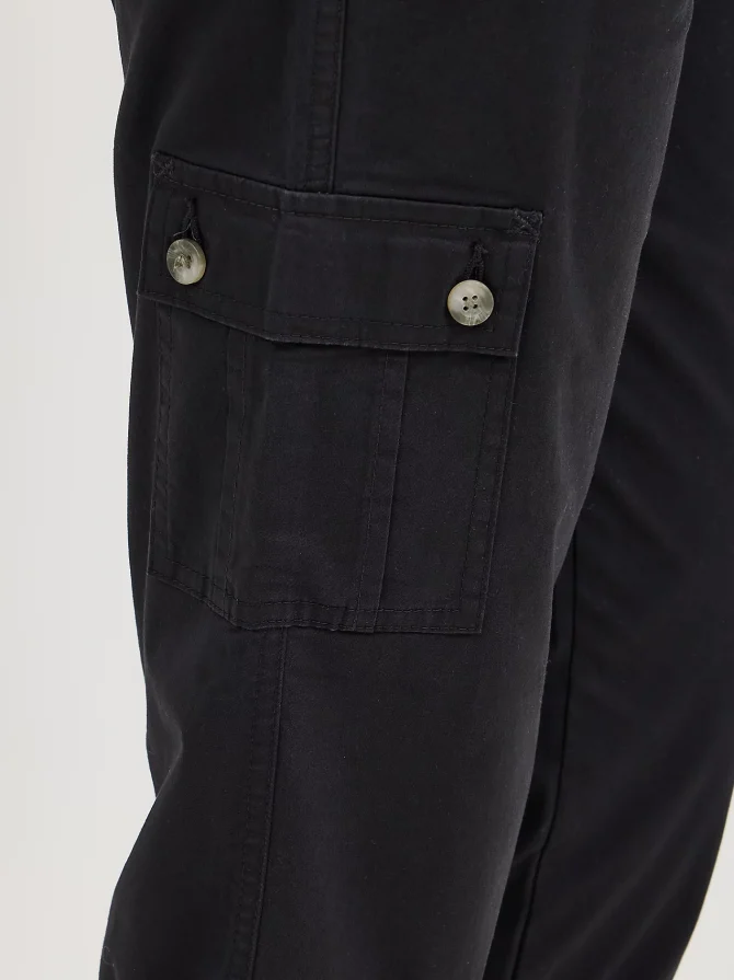 Women's Ultra Lux Comfort with Flex-to-Go Relaxed Fit Cargo Capri - Image 6