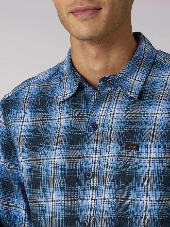Men's Heritage All Purpose Plaid Button Down Shirt - Image 3