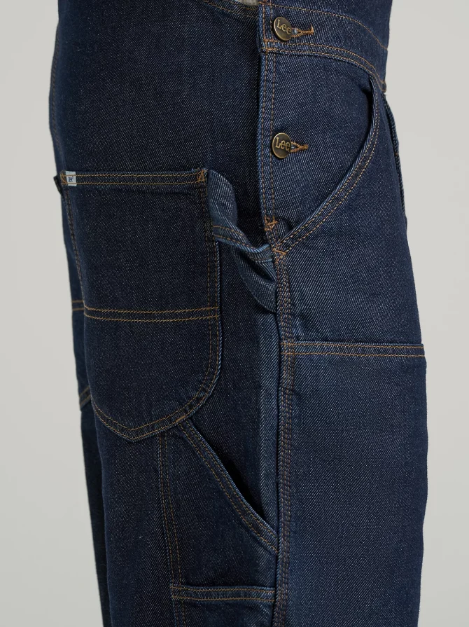 Men's Heritage Relaxed Fit Carpenter Bib Overall - Image 6