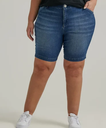 Women's Legendary Denim Chino Bermuda (Plus)