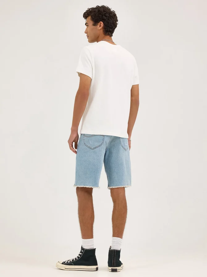 Men's Heritage Loose Fit Slouch Denim Short - Image 2