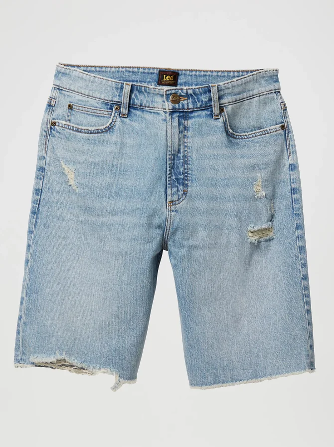 Men's Heritage Loose Fit Slouch Denim Short - Image 6