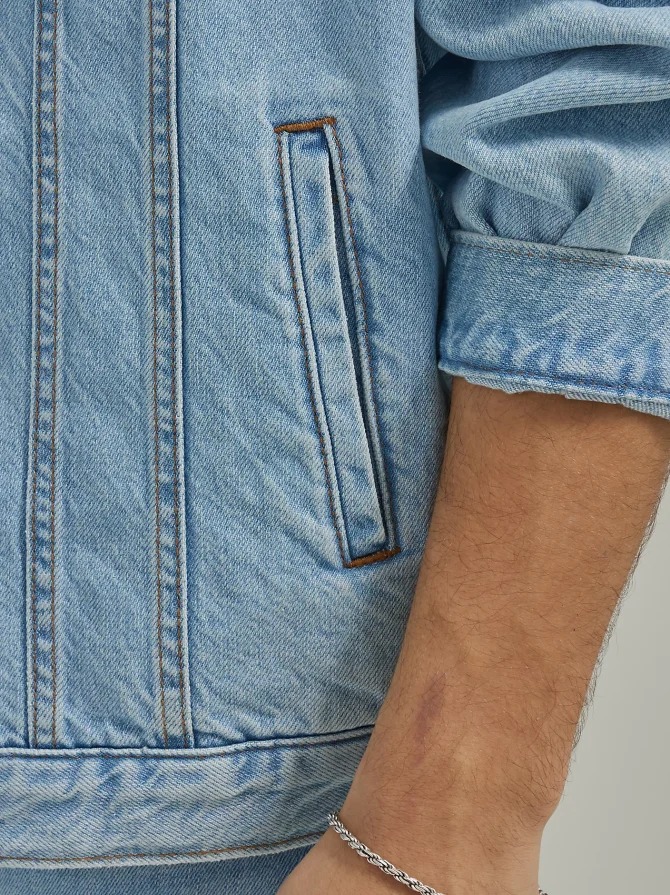 Men's Loose Fit Denim Rider™ Jacket - Image 6