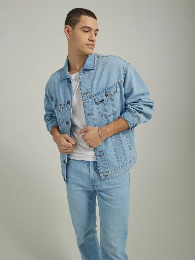 Men's Loose Fit Denim Rider™ Jacket - Image 7