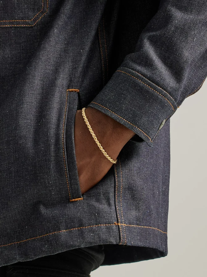 Men's Lee 101 Peace Denim Overshirt - Image 5