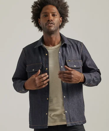 Men's Lee 101 Peace Denim Overshirt