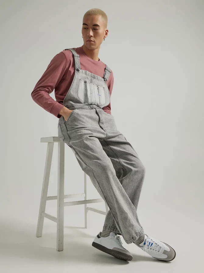 Men's Paneled Bib Overall - Image 7