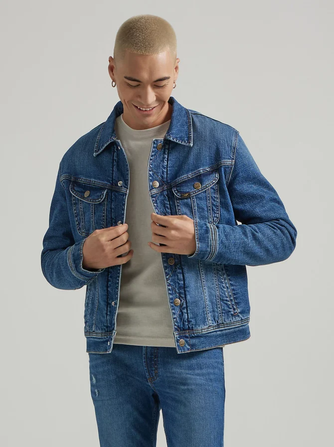 Men's Reversible Sherpa Lined Rider™ Jacket - Image 2