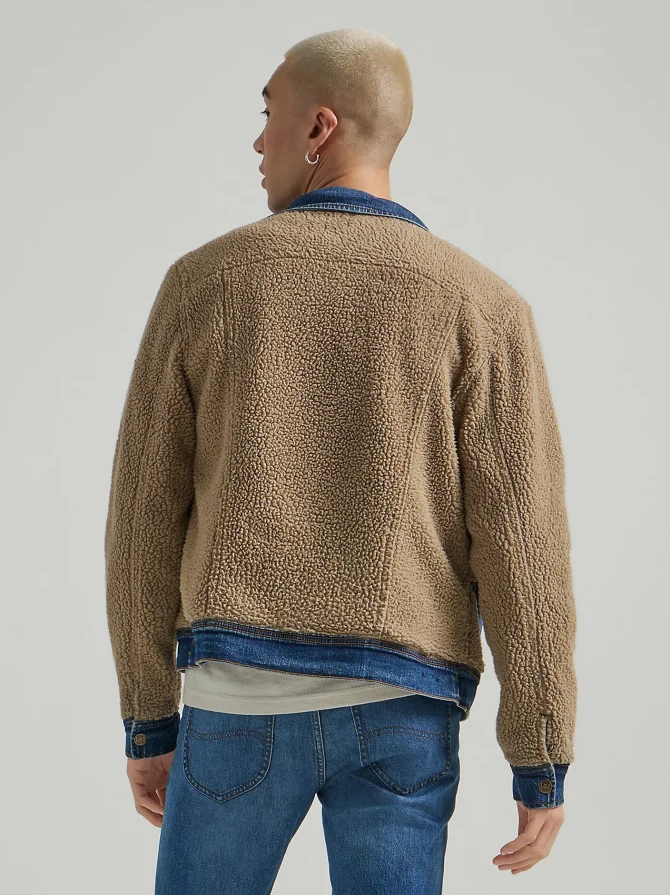 Men's Reversible Sherpa Lined Rider™ Jacket - Image 5