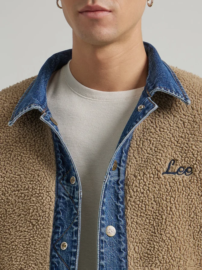 Men's Reversible Sherpa Lined Rider™ Jacket - Image 7