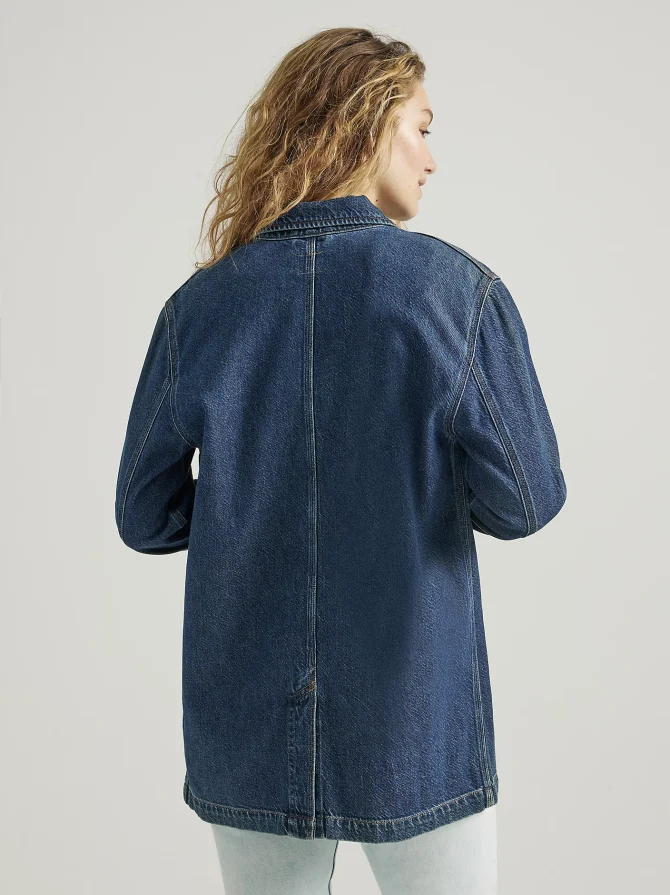 Women's Railroad Chore Coat - Image 2