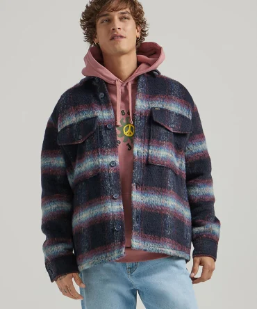 Men's Loose Heavyweight Overshirt Jacket