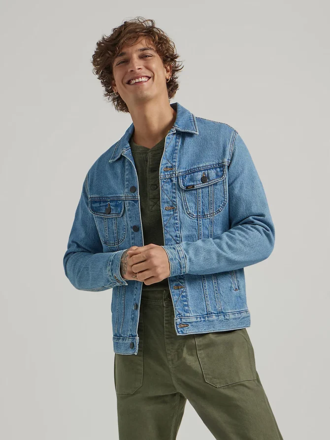 Men's Essential Relaxed Fit Rider™ Jacket - Image 5