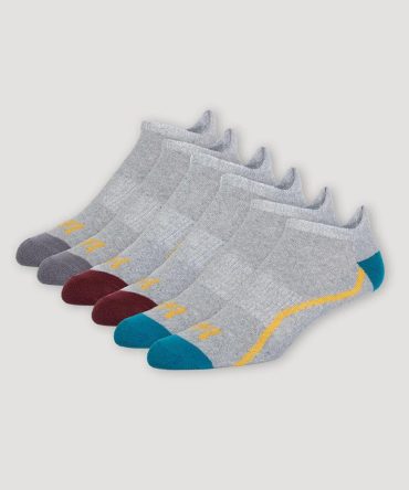 Men's 6-Pack No Show Tab Sock
