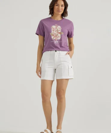 Women's Ultra Lux Comfort with Flex-to-Go Relaxed Fit Cargo Short
