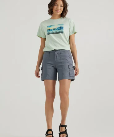 Women's Ultra Lux Comfort with Flex-to-Go Relaxed Fit Cargo Short