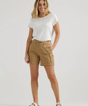 Women's Ultra Lux Comfort with Flex-to-Go Relaxed Fit Cargo Short