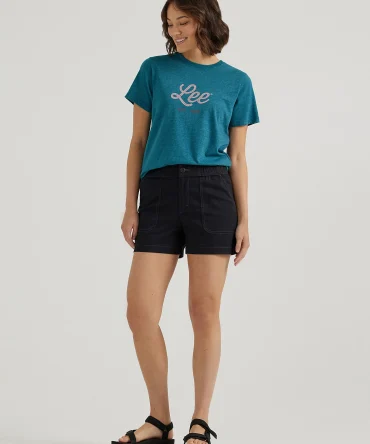 Women's Ultra Lux Comfort High Rise Pull-On Utility Short
