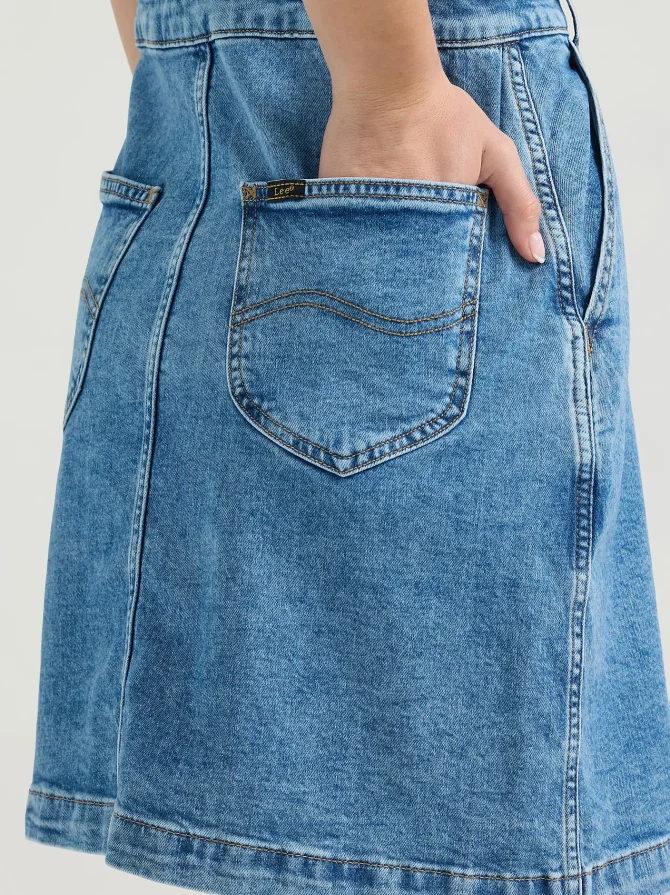 Women's '70s Union-All™ Zip-Up Dress - Image 6