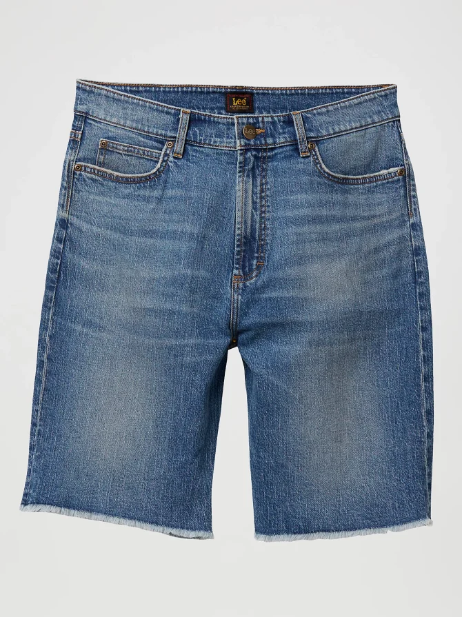 Men's Heritage Loose Fit Slouch Denim Short - Image 6