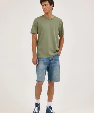 Men's Heritage Loose Fit Slouch Denim Short