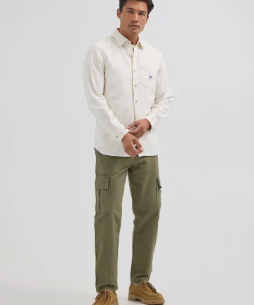 Men's Carolina One Pocket Denim Button Down Shirt