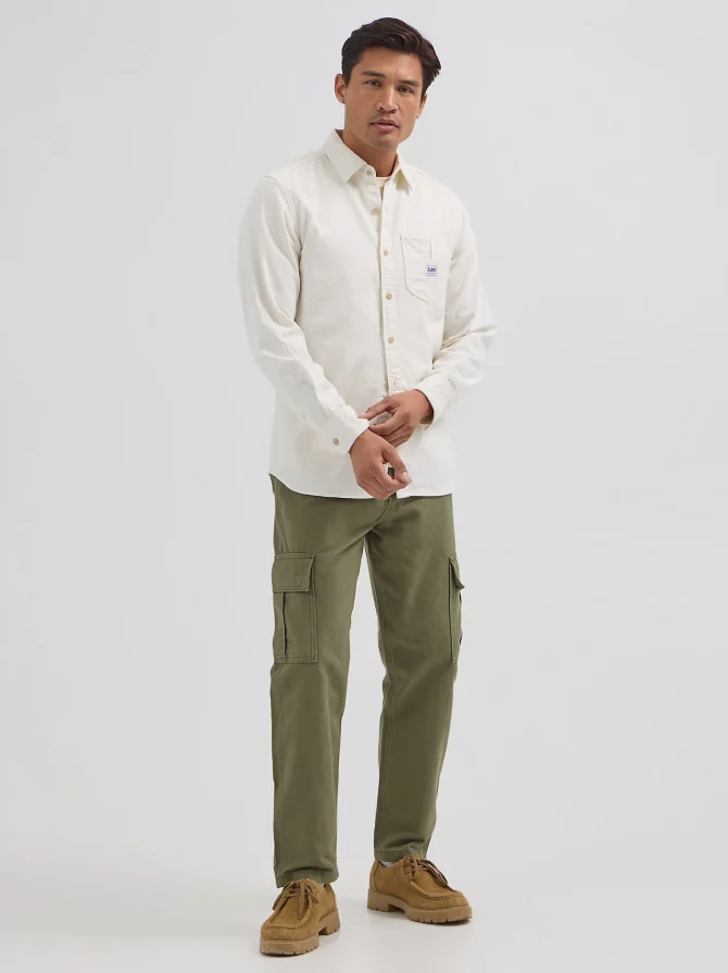 Men's Carolina One Pocket Denim Button Down Shirt