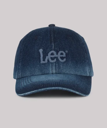Washed Denim Logo Hat