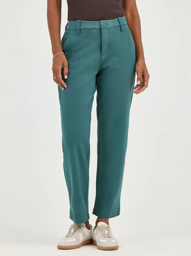 Women's Ultra Lux Comfort Any Wear Side Vent Ankle Pant - Image 2