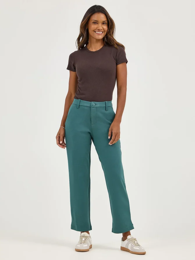 Women's Ultra Lux Comfort Any Wear Side Vent Ankle Pant