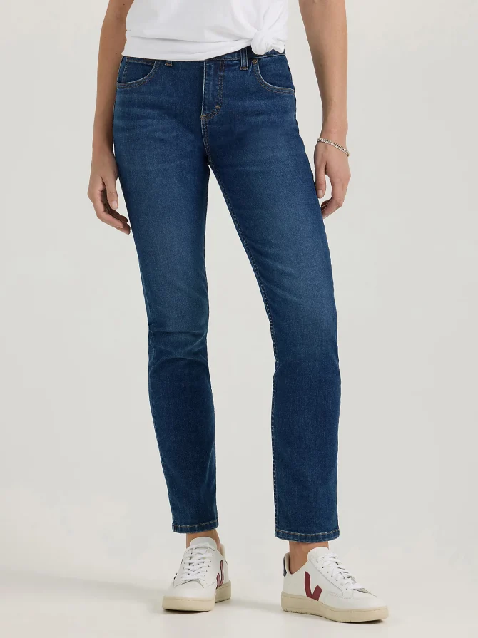 Women's Ultra Lux Comfort Flex Motion Slim Straight Jean with Ever Fit® - Image 2