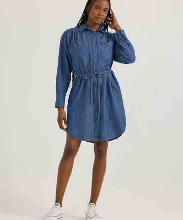 Women's Legendary Shirred Frontier Dress