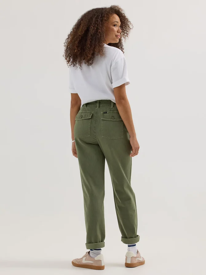 Women's High Rise Slouch Utility Pant - Image 2