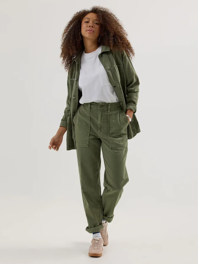 Women's High Rise Slouch Utility Pant - Image 4