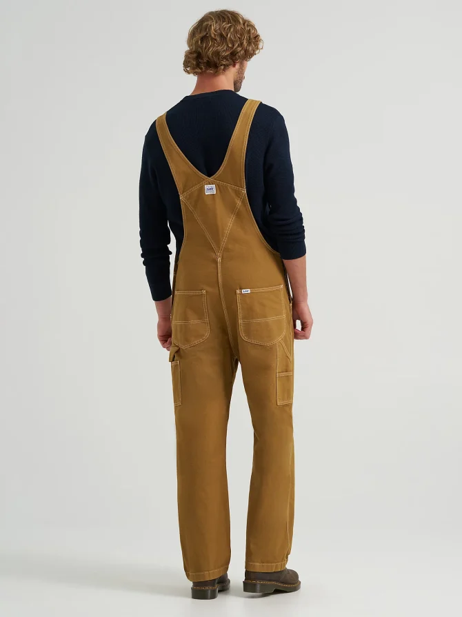 Men's Loose Fit Workwear Bib Overall - Image 2