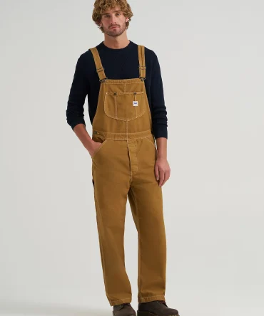 Men's Loose Fit Workwear Bib Overall