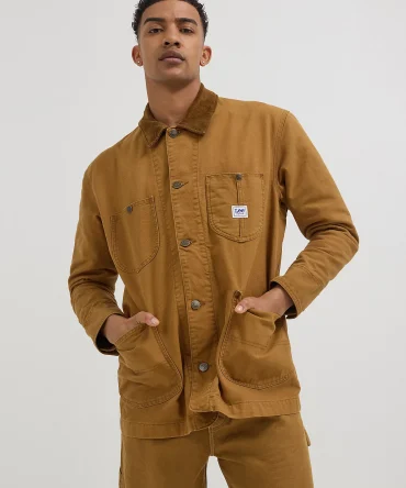 Men's Blanket Lined Workwear Chore Jacket