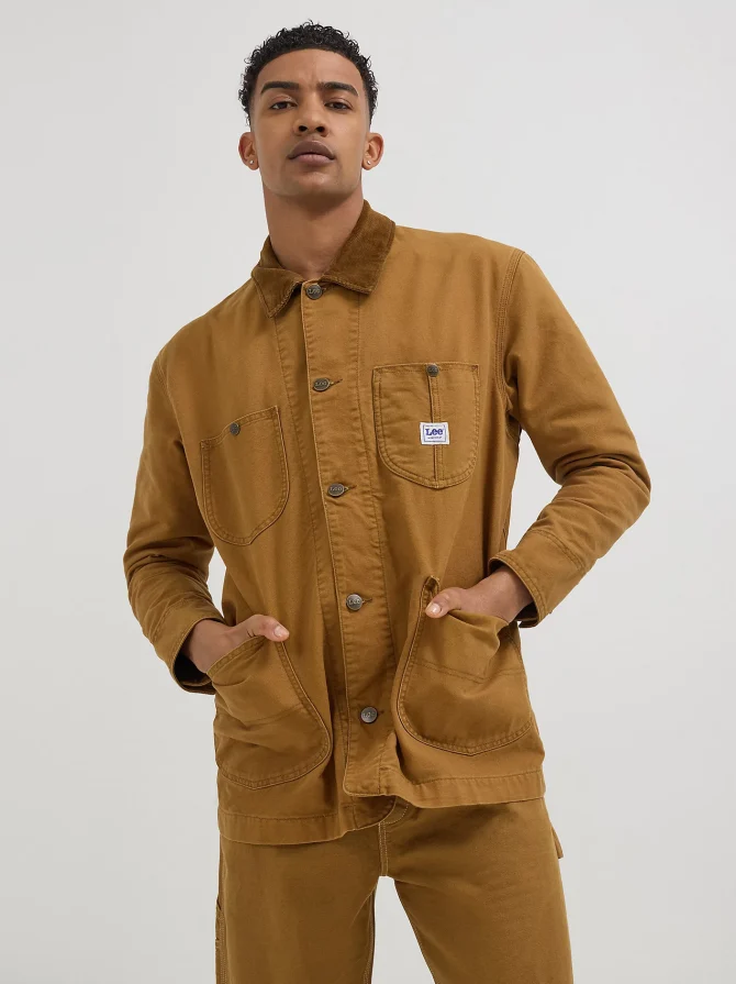 Men's Blanket Lined Workwear Chore Jacket