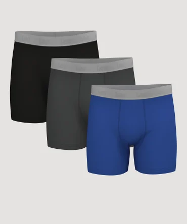 Men's 3-Pack Comfort Stretch Boxer Briefs
