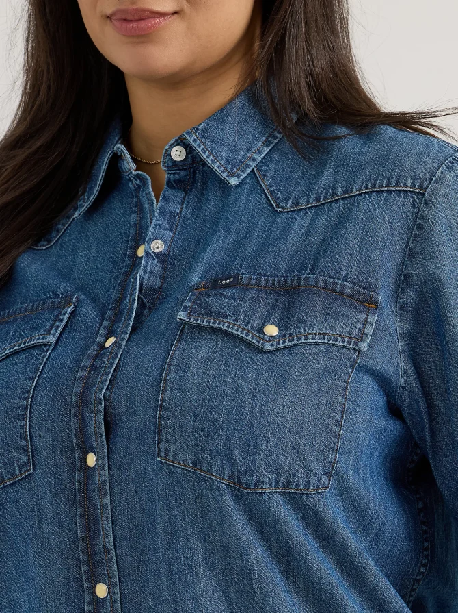 Women's Legendary Western Shirt (Plus) - Image 3