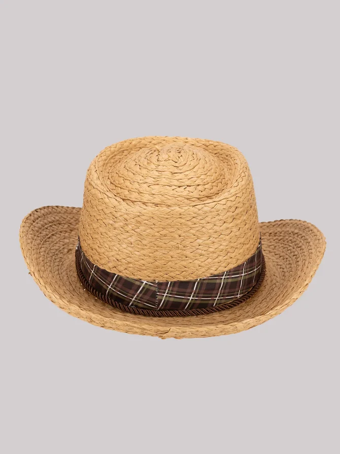 Men's Toasted Paperbraid Gambler Hat - Image 2
