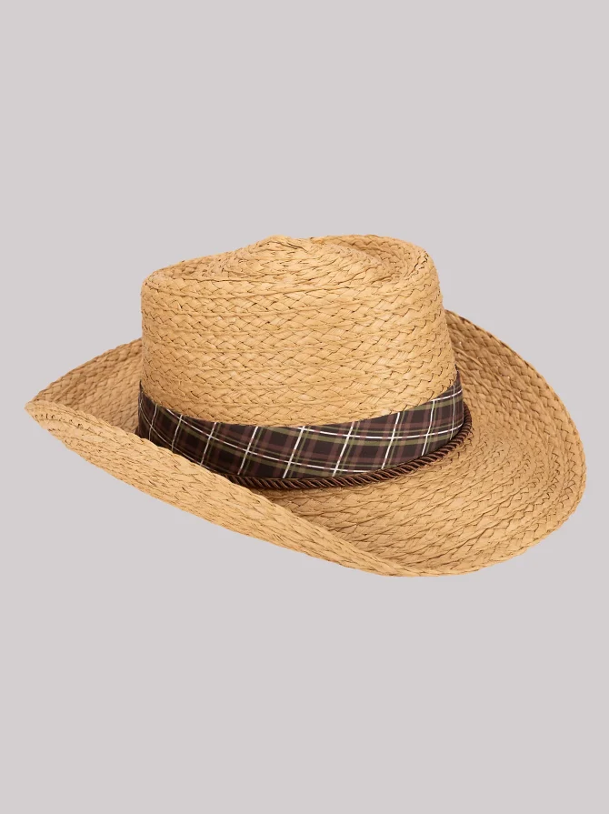 Men's Toasted Paperbraid Gambler Hat - Image 4