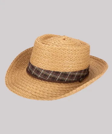 Men's Toasted Paperbraid Gambler Hat