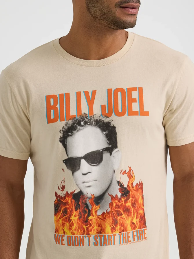 Men's Billy Joel Graphic Tee - Image 3