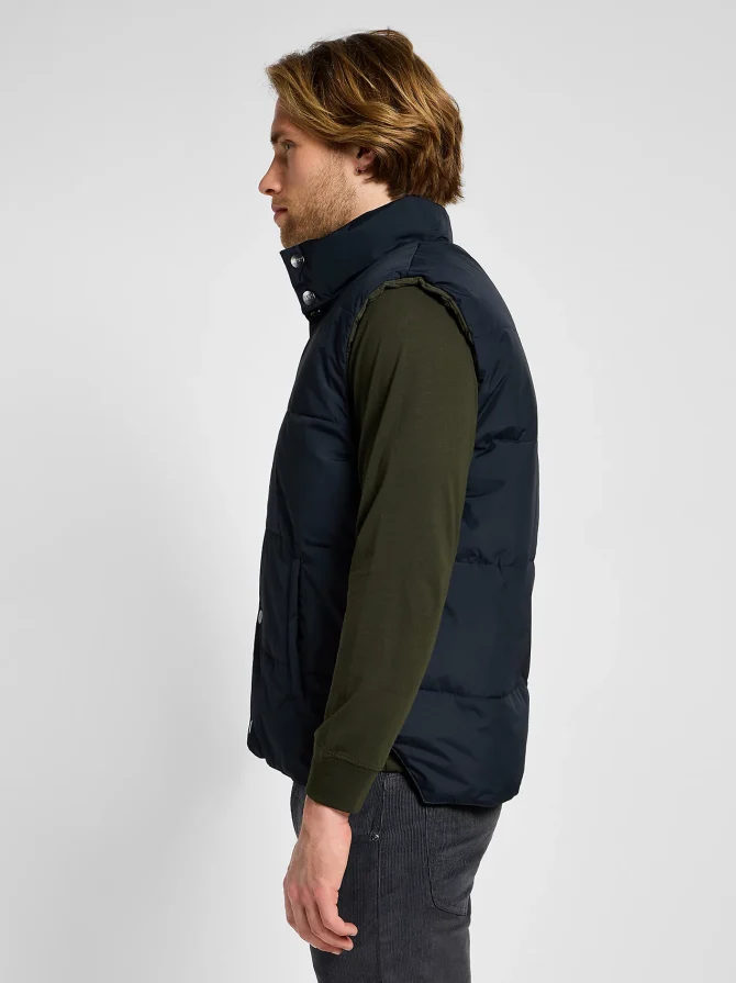 Men's Reversible Western Puffer Vest - Image 4