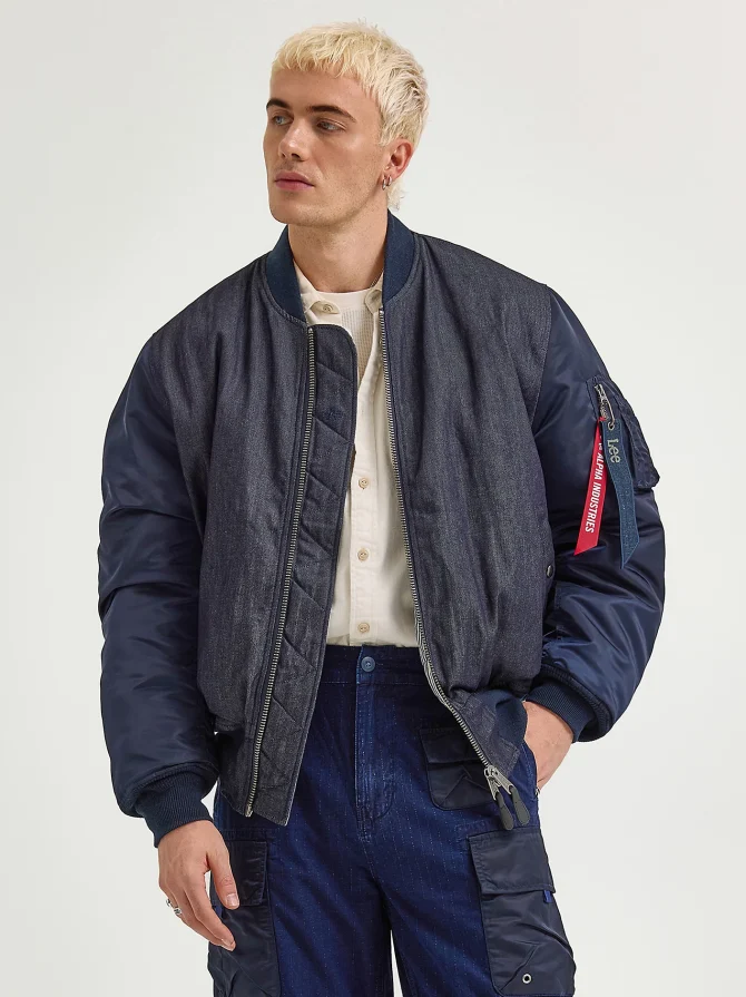 Men's Alpha x Lee® Reversible MA-1 Bomber Jacket