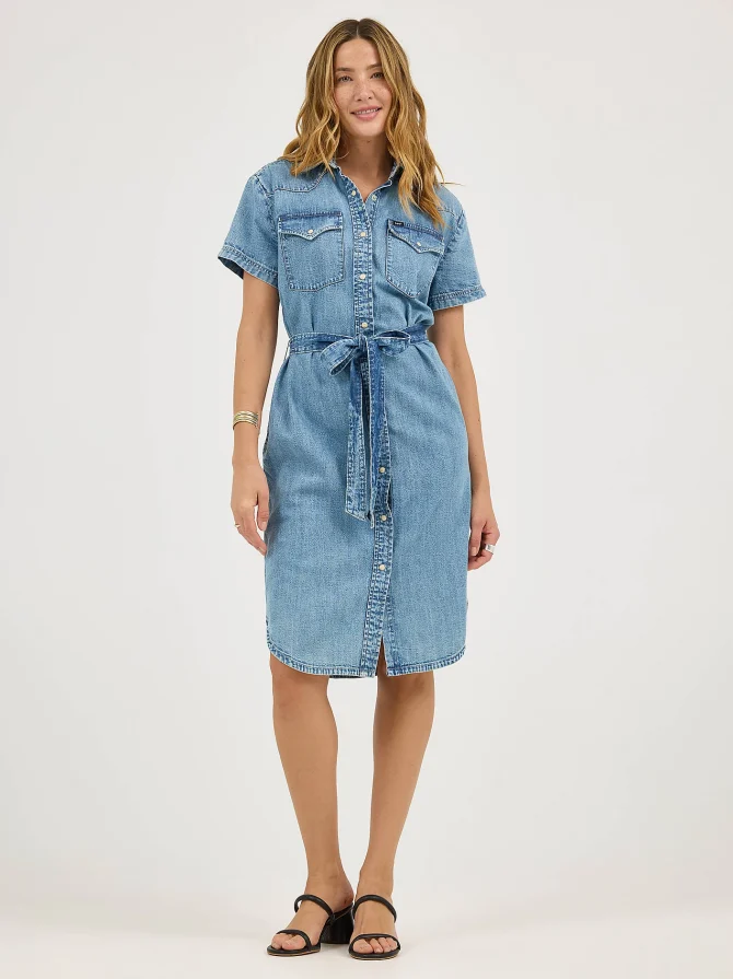 Women's Legendary Western Belted Dress