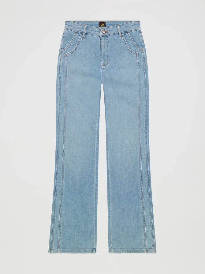Women's High Rise Double Side Seam Bootcut Jean - Image 8