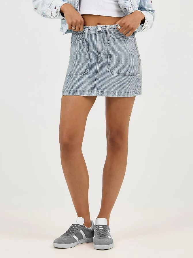 Women's Mid Thigh Mini Skirt - Image 2