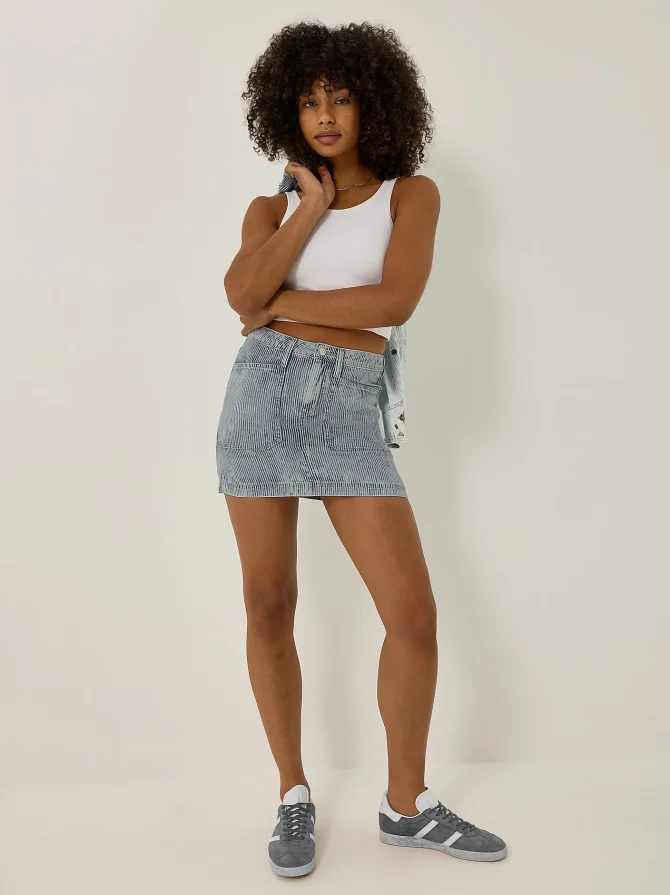 Women's Mid Thigh Mini Skirt - Image 6